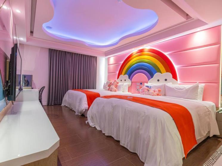 King Motel王者 桃園市旅館177號 Экстерьер фото